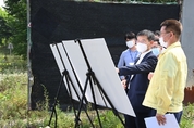 이용철 부지사, 파주지역  반환공여지 개발 상황 점검