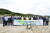 포천시, 드론으로 벼농사의 새로운 시대를 열다