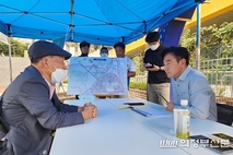 김동근 의정부시장, 시민들과 '현장소통' 호응 커