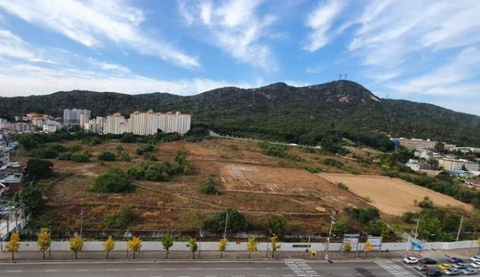 의정부시 금오동에 소재한 '캠프 카일' 부지 전경