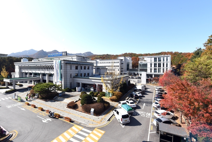 의정부시청 청사 전경