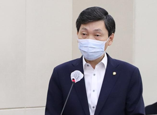 지난해 9월 10일 국회 행안위 전체회의 상정 시 '경기북도 설치법안' 제안설명을 하고 있는 김민철 의원. (사진설명)