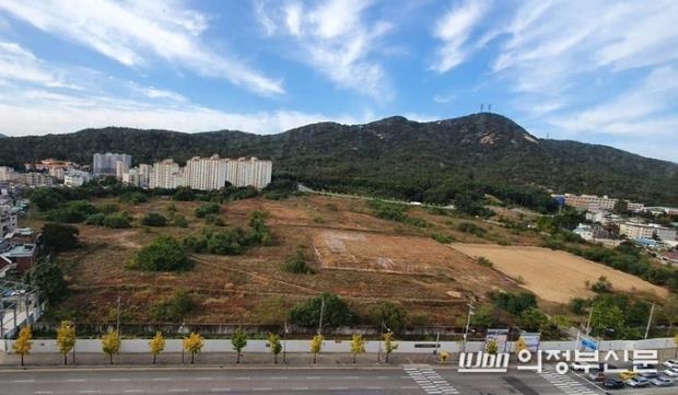 의정부시 금오동에 소재한 '캠프카일' 부지 전경