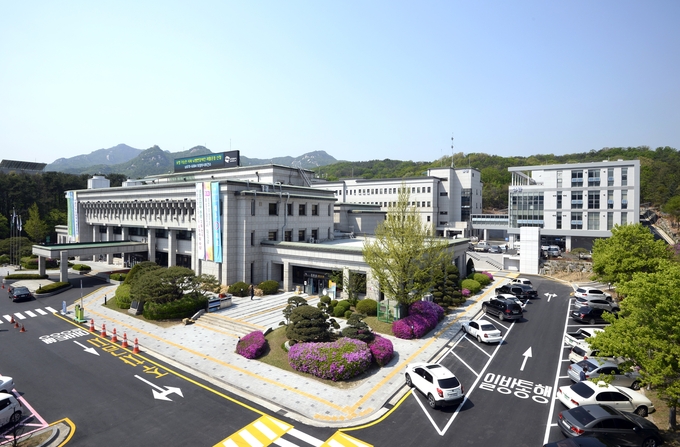 의정부시청 청사 전경