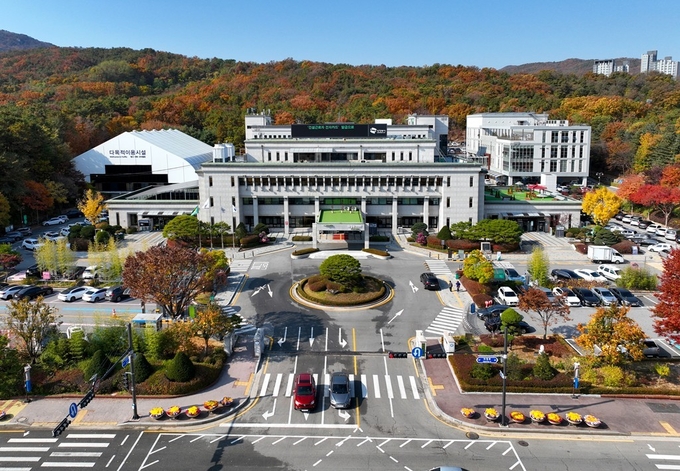 의정부시청 청사 전경