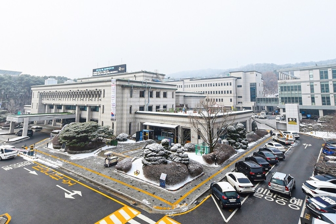 의정부시청 청사 전경
