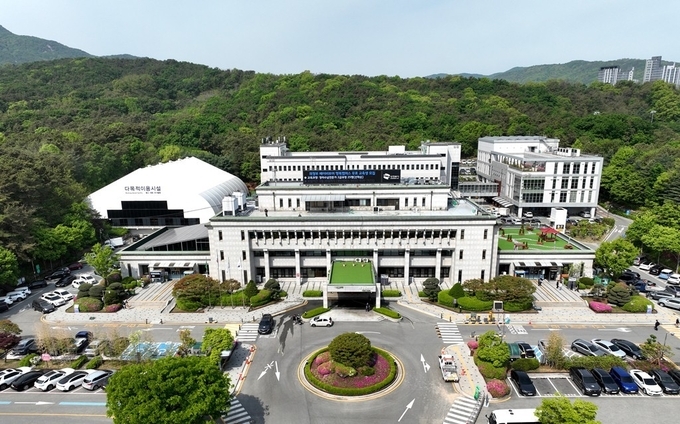 의정부시청 청사 전경
