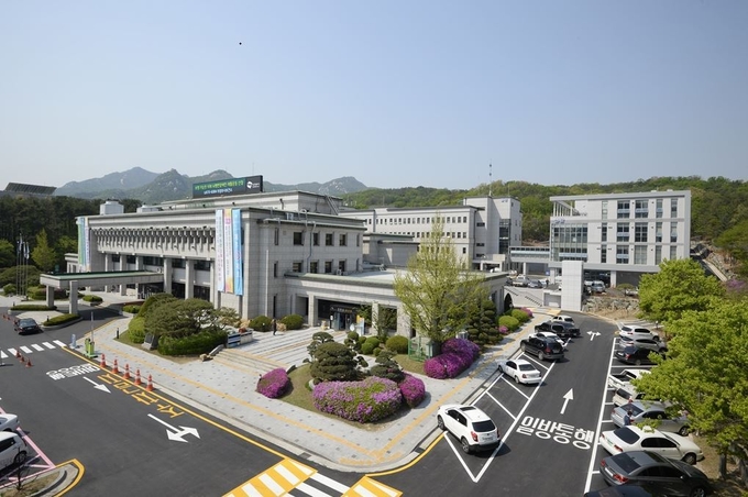 의정부시청 청사 전경