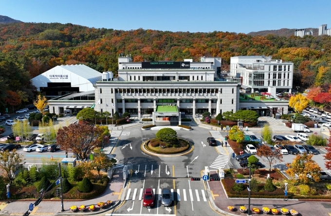 의정부시청 전경