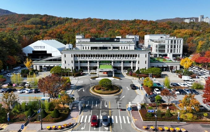 의정부시청 청사 전경