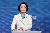 추미애, 민주당 경기지사 후보 확정…과반 득표로 본선행